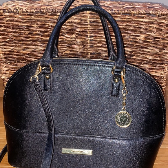 Anne Klein Black Purse - Picture 2 of 6